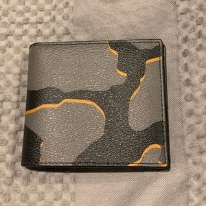 Camo coach wallet